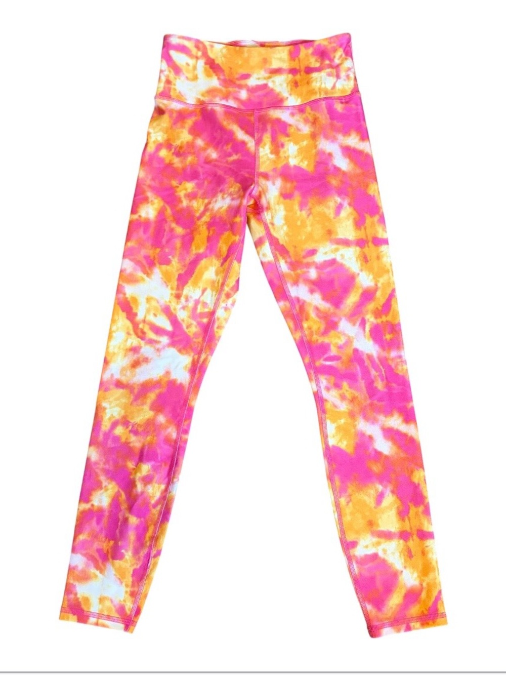 Wildfox Sweat Pink & Orange Tie-Dye Leggings